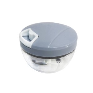 MULTIPROCESSADOR DE ALIMENTOS MANUAL EM PLÁSTICO COM 3 LÂMINAS 8X13CM - CZ7046-CZ