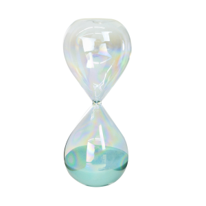 AMPULHETA DE VIDRO FURTA-COR DE 30 MINUTOS 20CM - 5274-TI