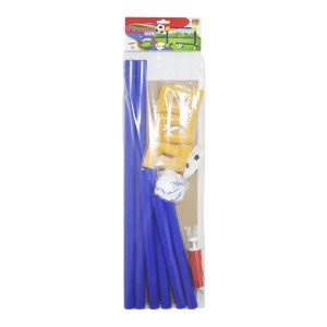 KIT DE FUTEBOL DE PLASTICO C/2 PÇS E ACESSÓRIOS 76X47X40 - DMT5076