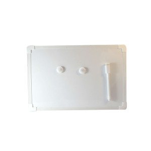 LOUSA MAGNÉTICA DE PLÁSTICO COM CANETA E APAGADOR 25X35CM - 1664-BR