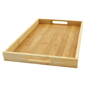 BANDEJA COM ALCA DE BAMBU 22X33CM - CX080