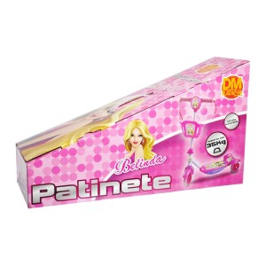 PATINETE 03 RODAS DE METAL MUSICAL PRINCESA BELINDA 35KG - DMR5027