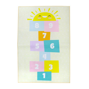TAPETE PARA ATIVIDADES INFANTIL DE POLIESTER ANTIDERRAPANTE 80X120CM - CZ23749-C