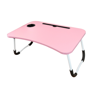 MESA PORTÁTIL DOBRÁVEL DE MDF COM GAVETA 60CM - 21633-RS