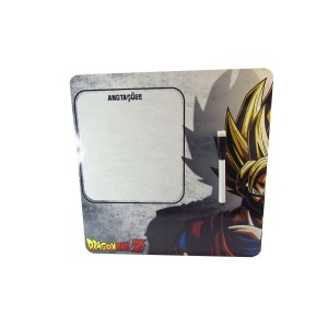 PLACA DECORATIVA QUADRO COM CANETA E APAGADOR - 242