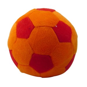 ALMOFADA PELUCIA BOLA P - 15 CM LARANJA E VERMELHA  - 31300124-LJ