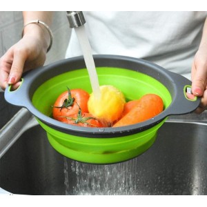 ESCORREDOR RETRÁTIL PARA MASSAS, LEGUMES E FRUTAS DE SILICONE 29M - 3975-VD