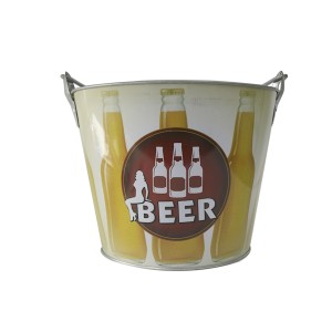 BALDE DE METAL PARA CERVEJA BEER 3 GARRAFAS 4.8 LITROS - CA12096-F