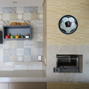 RELÓGIO DE PAREDE POLIESTIRENO 24CM - 403-C