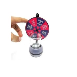 JOGO RODA DE SHOT ROLETA COM COPO DRINK  - 95659