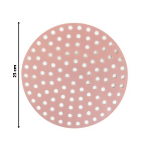 FORRO DE SILICONE REUTILIZÁVEL REDONDO PARA AIR FRYER 23CM - CA09737-BG