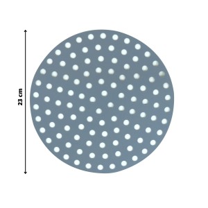 FORRO DE SILICONE REUTILIZÁVEL REDONDO PARA AIR FRYER 23CM - CA09737-CZ