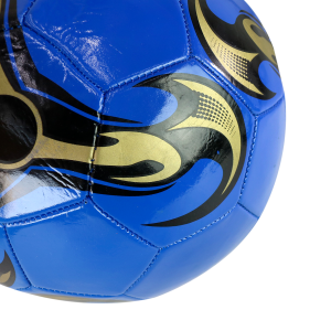 BOLA DE FUTEBOL DE PVC PARA CAMPO ( TAMANHO 05) - BFC6601-AZ
