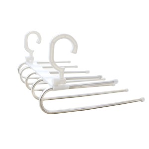 CABIDE PARA CALÇA DE INOX E PLÁSTICO 16X24X32CM - 1785-BR