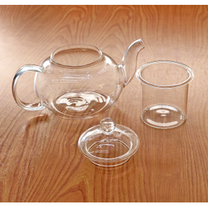 CHALEIRA EM VIDRO BOROSSILICATO COM INFUSOR 540ML - VDA15003