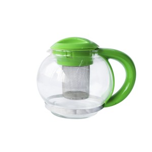 CHALEIRA DE VIDRO 1,5L COM INFUSOR INTERNO - CHA360-VD