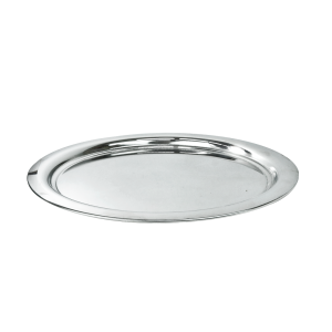 CONJUNTO PARA BOLO DE INOX COM TAMPA DE PLÁSTICO - 1108