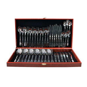 FAQUEIRO AÇO INOX MESA E CHA NA MALETA 42 PEÇAS - CA12020-D