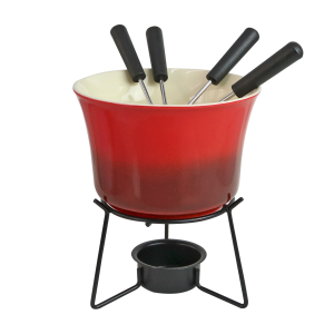 JOGO DE FONDUE DE CERAMICA COM 6 PÇS 385ML - CA12363