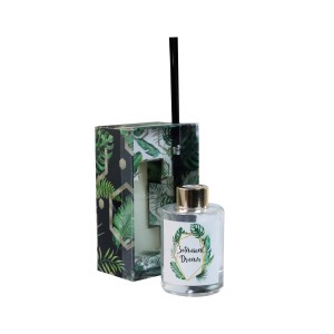 FRASCO PARA DIFUSOR DE VIDRO COM VARETAS 130ML - DIF05-C