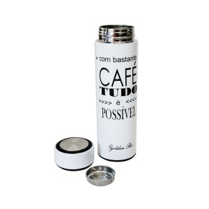 GARRAFA ISOTÉRMICA COM INFUSOR FOSCA 470ML - GDR0299-B1