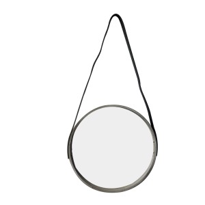 ESPELHO DE PAREDE DE MADEIRA REDONDO 35CM - TRC8055-CZ