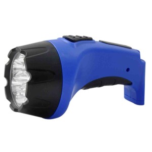 LANTERNA RECARREGAVEL 7 LEDS DE PLÁSTICO BIVOLT- ALL51103-AZ