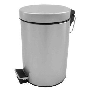 LIXEIRA INOX COM PEDAL 03 LITROS FOSCA - CA07029-FO