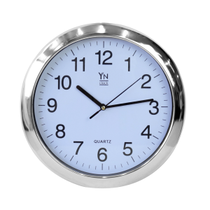 RELÓGIO DE PAREDE DE PLÁSTICO 26CM - YGD8383A