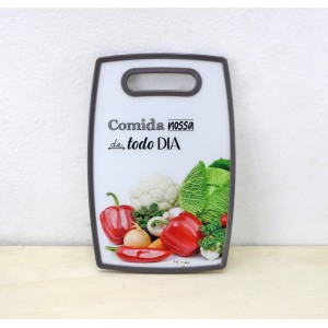 TÁBUA DE CORTE DE PLASTICO PARA COZINHA 20X30,5 CM - CA08067-A