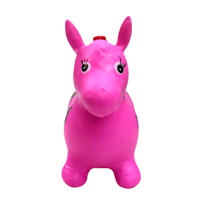 CAVALINHO UPA UPA DE BORRACHA COM SOM 56CM - NZ3088-RS