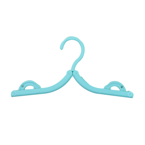 CABIDE DE PLÁSTICO DOBRÁVEL PARA VIAGEM 13X7CM - TRC0073-AZ