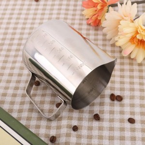 JARRA INOX CREMEIRA PITCHER LEITEIRA BARISTA 350ML - TRC4161