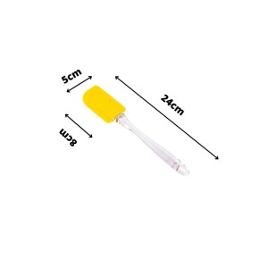 ESPATULA DE SILICONE COM CABO DE PLÁSTICO 24CM - TRC7551-AM