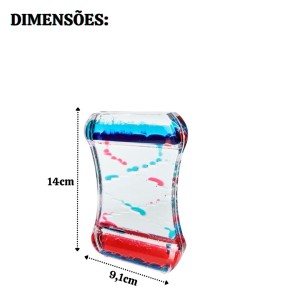 AMPULHETA DE ÓLEO LIQUIDO COM TEMPORIZADOR - 5605-D