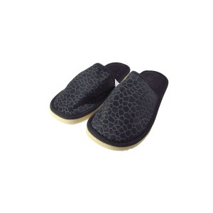 PANTUFA DE POLIESTER ESTAMPA CRAQUELADA ADULTO E JUVENIL 41/42-BF2265-41/42-PT