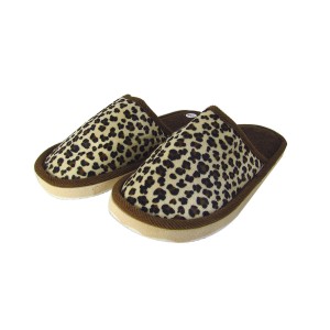 PANTUFA DE POLIÉSTER ESTAMPA ONCINHA JUVENIL E ADULTO 33/34-BF2262-33/34-MR