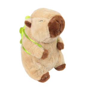 PELUCIA CAPIVARA COM MOCHILA DE TARTARUGA NAS COSTAS - FE7518BG-D