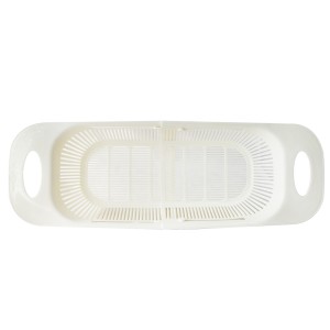 ESCORREDOR AJUSTÁVEL PARA FRUTAS E LEGUMES DE PLÁSTICO - 2771-BG