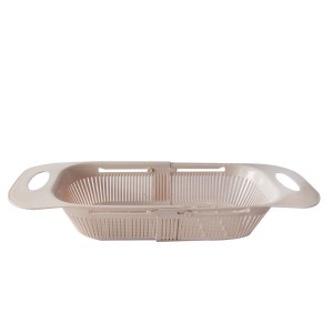 ESCORREDOR AJUSTÁVEL PARA FRUTAS E LEGUMES DE PLÁSTICO - 2771-RS