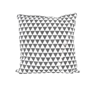 CAPA DE ALMOFADA ESTAMPA GEOMÉTRICA 100% POLIÉSTER  40X40CM - 2341-F