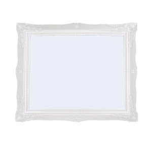 BANDEJA DE PLÁSTICO MODELO RETANGULAR ESPELHADA COM  PÉ 29CM - CT2221-BR