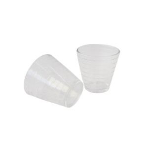 JOGO DE COPO DE VIDRO COM 06 PEÇAS COLOR DUBLIN 250ML -VDA03013-TR