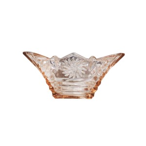 BOWL DE VIDRO GOLD ROSE 2 LITROS - PIN7073