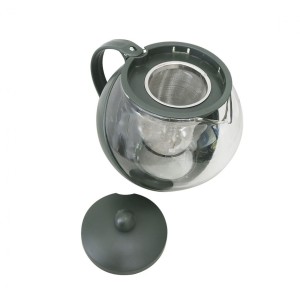 BULE PARA CHÁ DE VIDRO E PLÁSTICO COM INFUSOR INTERNO 750 ML - CA11081-VD