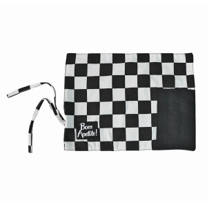 JOGO AMERICANO COM PORTA TALHER DE POLIESTER 29,5CMX40CM - 3020-E