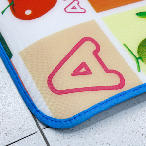 TAPETE TÉRMICO INFANTIL ESTAMPA LETRAS  90CMX120CM - CT9791-A