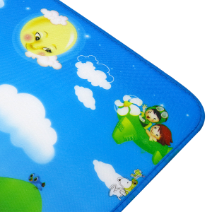 TAPETE TÉRMICO INFANTIL 100X180CM ESTAMPA CASTELO - CT9792-B