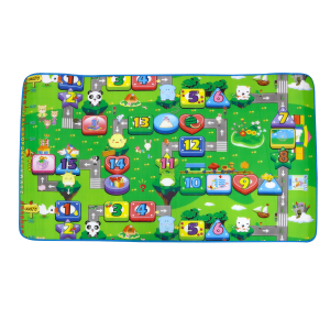 TAPETE TÉRMICO INFANTIL 100X180CM ESTAMPA FLORESTA - CT9792-E