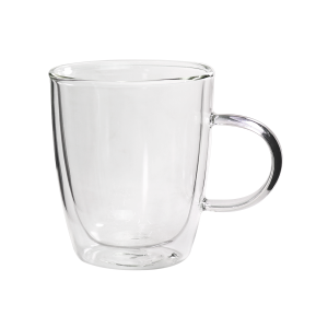 JOGO DE CANECAS DE VIDRO 315ML CONTENDO 02 PEÇAS - 3227